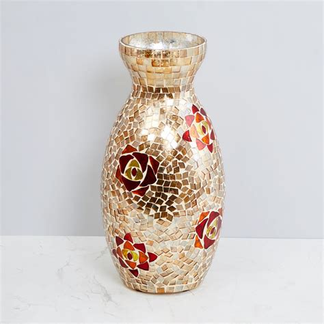 Buy Splendid Mosaic Flower Vase from Home Centre at just INR 1399.0