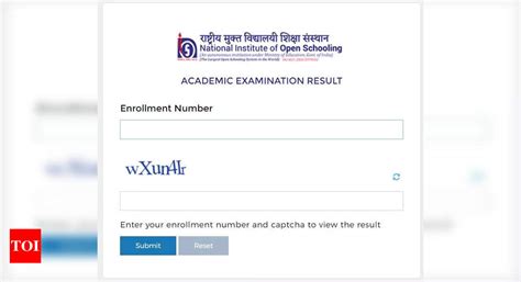 NIOS Result 2022 Out: NIOS Class 10, 12 result for Oct/Nov released on ...