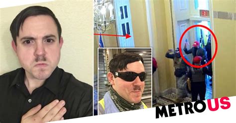 'Hitler moustache' Capitol rioter sentenced to four years | News US ...
