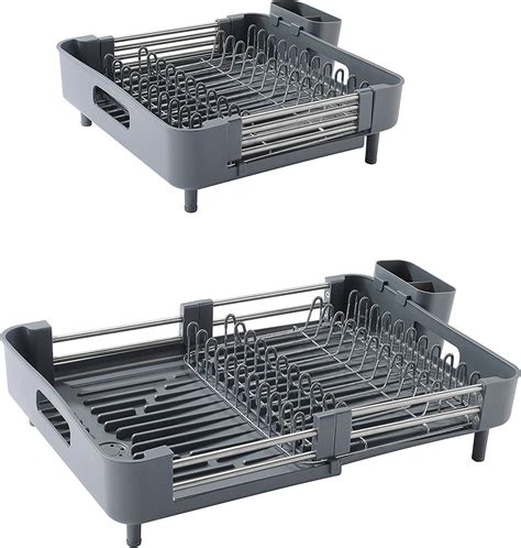 Stainless Steel Expandable Dish Drying Rack with India | Ubuy