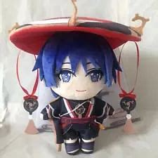 Buy 8'' Genshin Impact Scaramouche Plush Doll Stuffed Toy Plushie Kid's ...