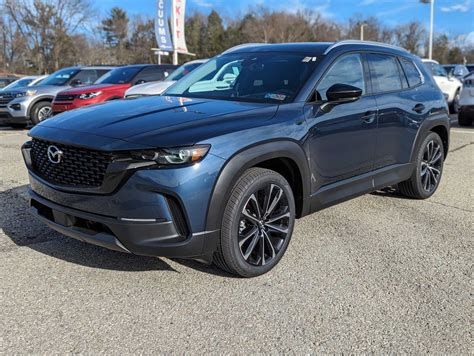 New 2024 Mazda CX-50 2.5 S Premium Plus AWD in Ingot Blue Metallic | Greensburg, PA | #Z02962