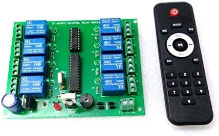 INSIGNIA LABS - WIRELESS IR 8 CHANNEL REMOTE CONTROL RELAY BOARD MODULE ...