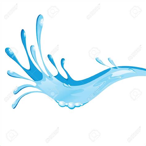 5+ Water Splash Clip Art - Preview : Pour Water: Water | HDClipartAll