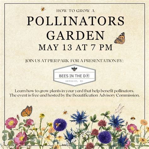 Bees in the D: How to Grow A Pollinators Garden, 350 Lake Shore Rd ...