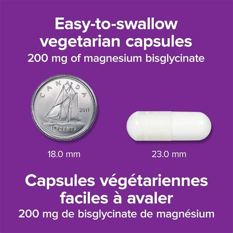 Buy Webber Naturals Magnesium Bisglycinate 200mg, 60 Vegetarian ...