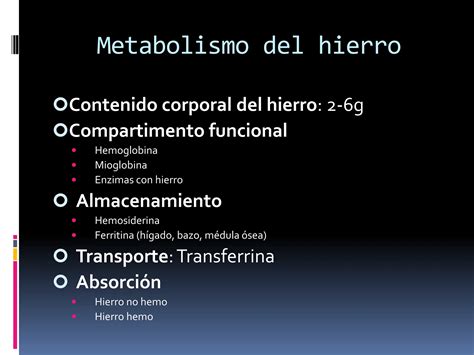 ANEMIAS, TIPOS, CAUSAS Y SINTOMAS MAS COMUNES, TRATAMIENTO. | PPT