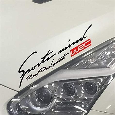 onlinemart Sports Vinyl Mind Car Headlight Tail Light Eyebrow Decal ...