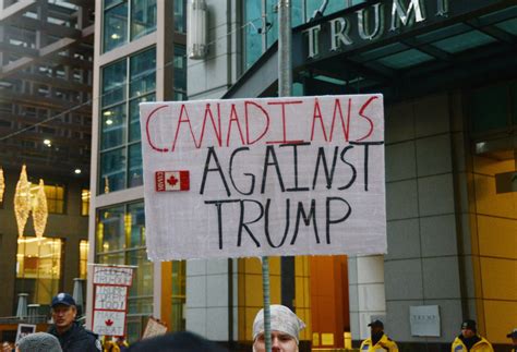 The best signs we saw at this weekend's anti-Trump protest in Toronto
