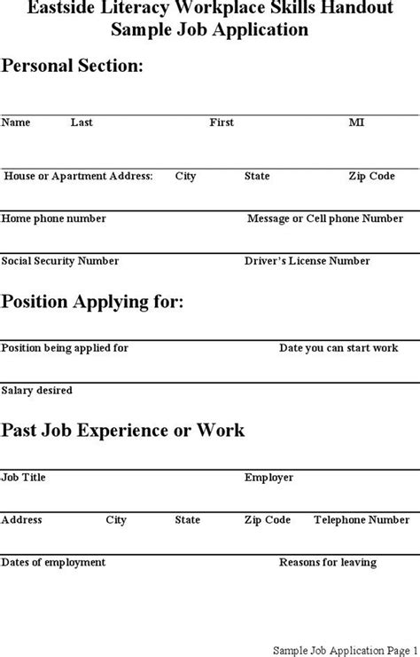 Image result for Examples of Work Sample in Job Application