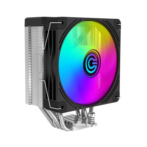 4P ARGB Silver Gaming CPU Cooler | Dual Fan with RGB Lighting ...