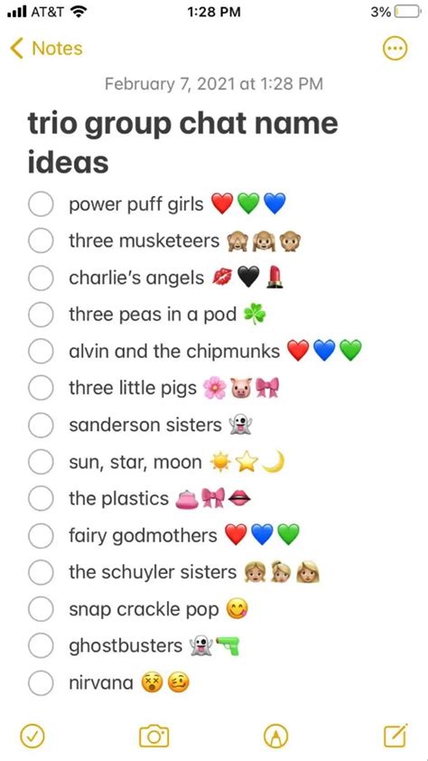 319 Best Trio Name Ideas For A Group Of 3 Friends | Group names ideas ...