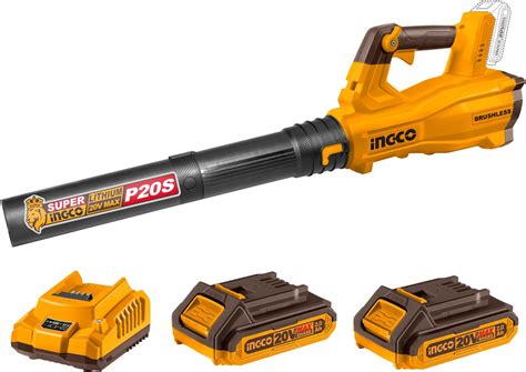 TOMAHAWK® TSB040 Cordless Long Leaf Blower - 20V 3.0Ah Powerful ...