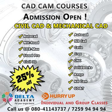 Civil Cad And Mechanical Cad Courses - Networking / Telecoms Training ...