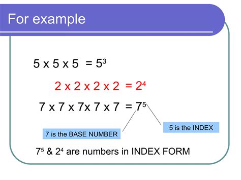 Image result for Index Laws Examples