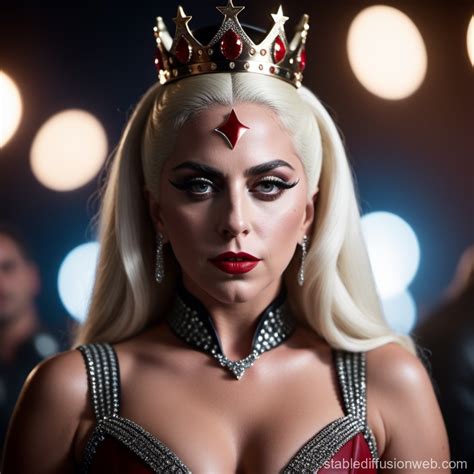 Lady Gaga as Joker's Wife Harley Quinn | Stable Diffusion Online