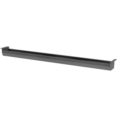 Hammerbacher Kabelwanne graphit klappbar 146,2 x 9,3 cm für 180er Tisch ...