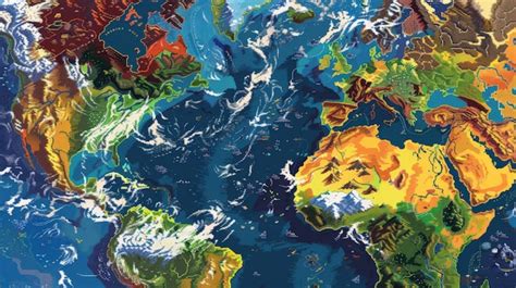 Abstract World Map 的图像结果