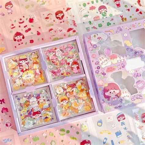 FunBlast Pvc Baby Theme Kawaii Stickers -100 Sheets Cute Washi Stickers ...