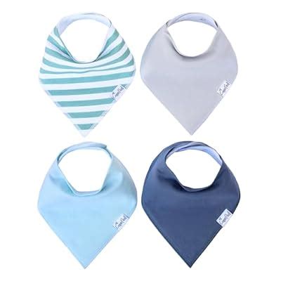 Copper Pearl 4 Pack Soft Cotton Baby Bibs for India | Ubuy