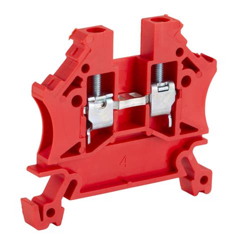 RS PRO | RS PRO Red, Single-Level, Cage Clamp Termination | 242-0483 | RS