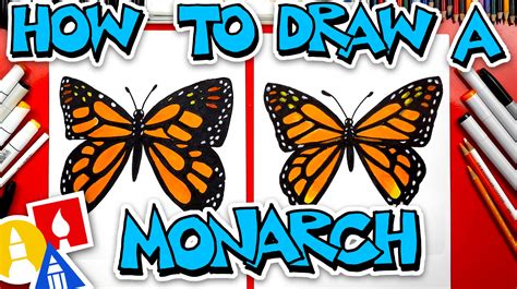 Drawing Monarch Butterfly