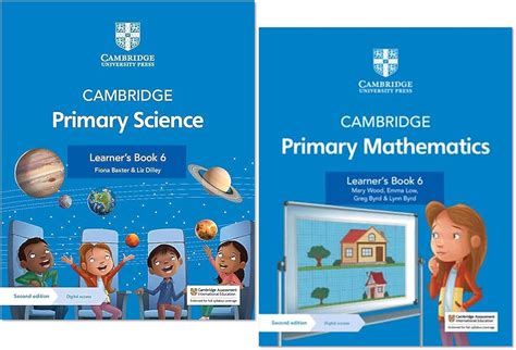 COMBO OF CAMBRIDGE PRIMARY MATHEMATICS & SCIENCE LEARNER'S BOOK 6 | 2 ...