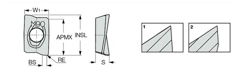 Iscar India | Milling > Indexable > Milling Indexable Inserts > HM90 ...