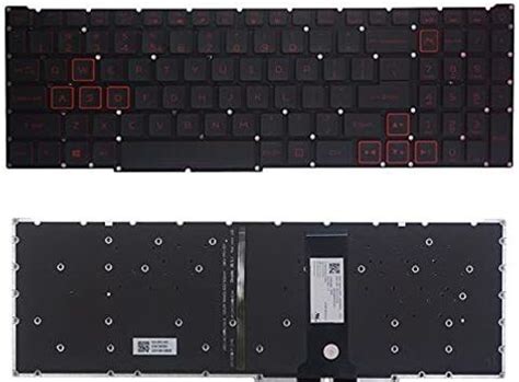 TECHCLONE Nitro7 Nitro 5 AN515-52 Internal Laptop-size Laptop Keyboard ...