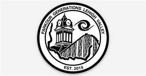 PkGen Lehigh Valley Branch Sticker by Parkour Generations Americas ...