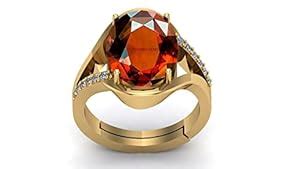 KIRTI SALES 6.25 Ratti 5.75 Carat Certified AA++ Natural Gemstone Gomed ...