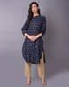 Buy Navy Blue Kurtas for Women by SHREE Online | Ajio.com