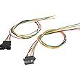 22 AWG JST SM 6 Pin Plug Male and Female Connector with 115 mm wire ...