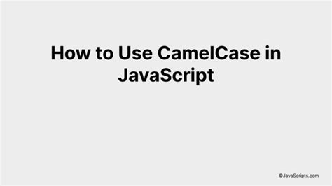 Image result for CamelCase Example