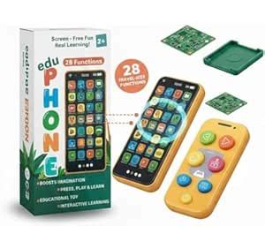 Buy Edu Phone Kids Educational Smartphone Toy, Interactive Learning ...