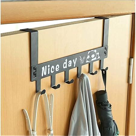 HOME CUBE Metal Chrome Finish Multifunctional Door Hook Organiser/Wall ...