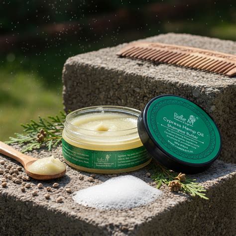 Cypress Hemp Oil Shampoo Butter (100gm)| Dry, Damaged Hair | Frizzy Ha ...