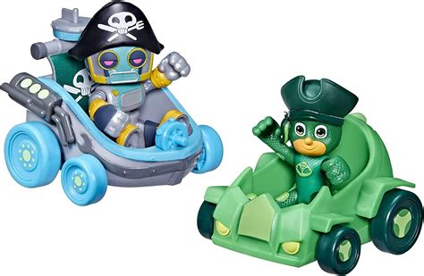 Buy PJ Masks Pirate Power Gekko vs Pirate Robot Battle Racers Preschool ...