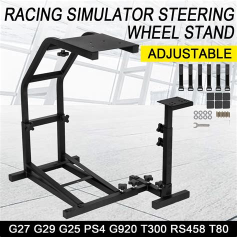 Buy Racing Simulator Cockpit Steering Wheel Stand fits for Logitech G25 ...