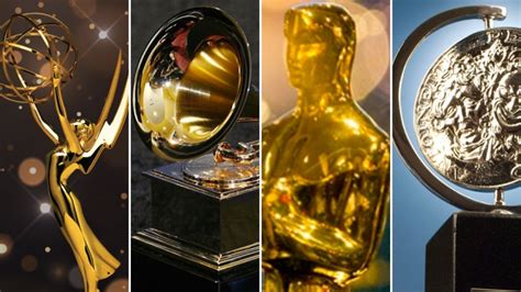 5 Differences Between Oscar, Emmys, Grammy's and Golden Globe.