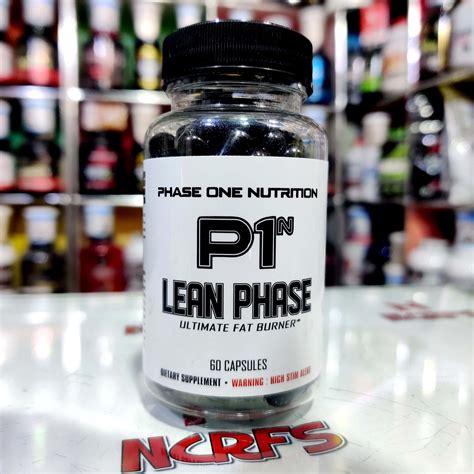 Phase One Lean Phase Fat Burner 60 Capsules - NCRFS