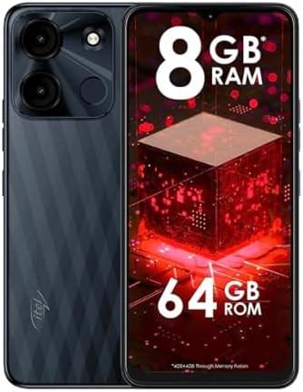 ITEL A60s (8GB RAM + 128GB ROM, Up to 8GB RAM with Memory Fusion | 8MP ...