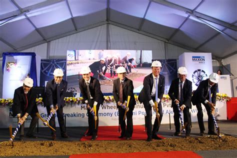 Maxion Wheels breaks ground on new aluminium wheel plant in India ...