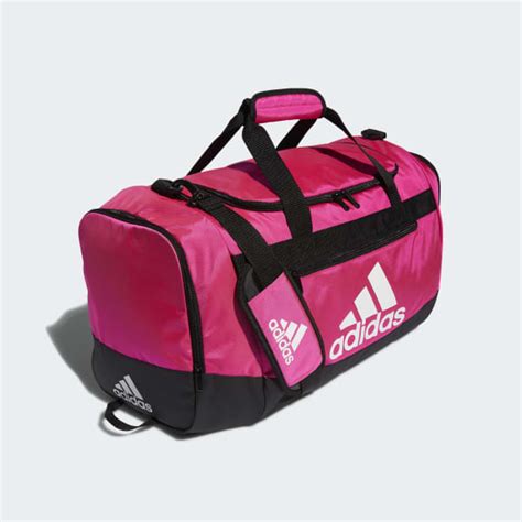 adidas Defender Duffel Bag Medium - Pink | Free Shipping with adiClub ...
