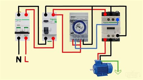 Image result for Timer and Contactor