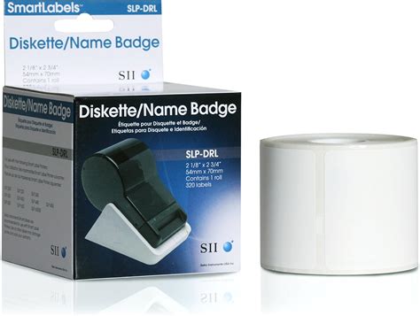 Buy Seiko Instruments Diskette Labels for Smart Label Printers SLP-DRL ...