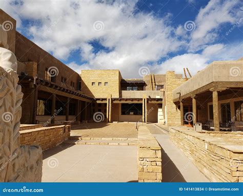 Acoma Pueblo Cultural Center Stock Photo - Image of center, mexico ...