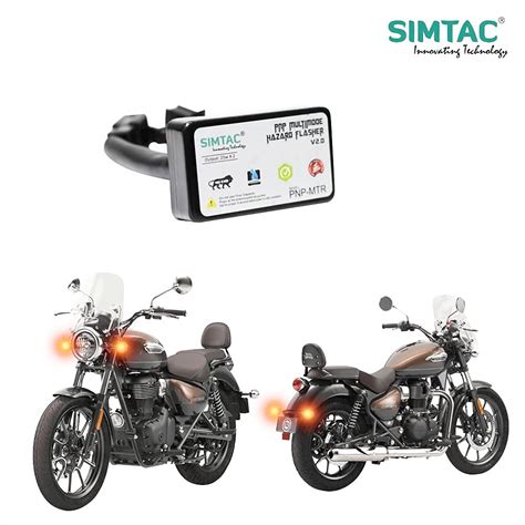 Buy MOTOLURGYSIMTAC Hazard Flasher Module For Royal_Enfield Meteor 350 ...