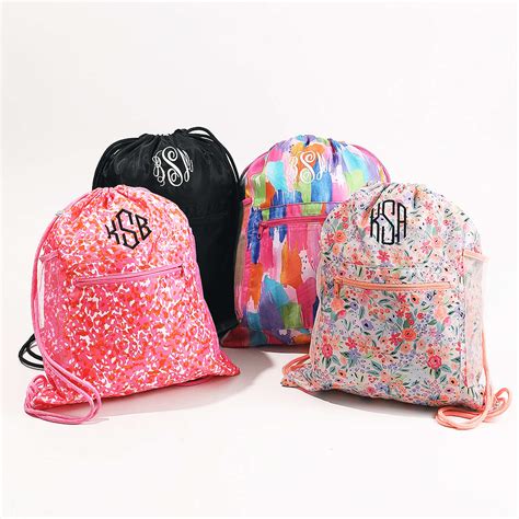 Personalized Kids Cinch Top Bag | Marleylilly Kids