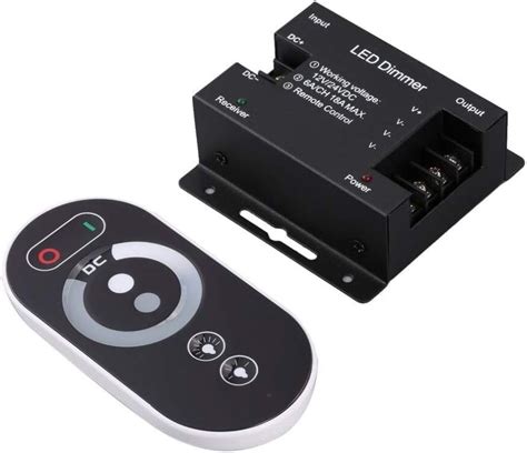 WingDong Dc 12V-24V 8A Led Light, Bulb Dimmer Switch Brightness ...